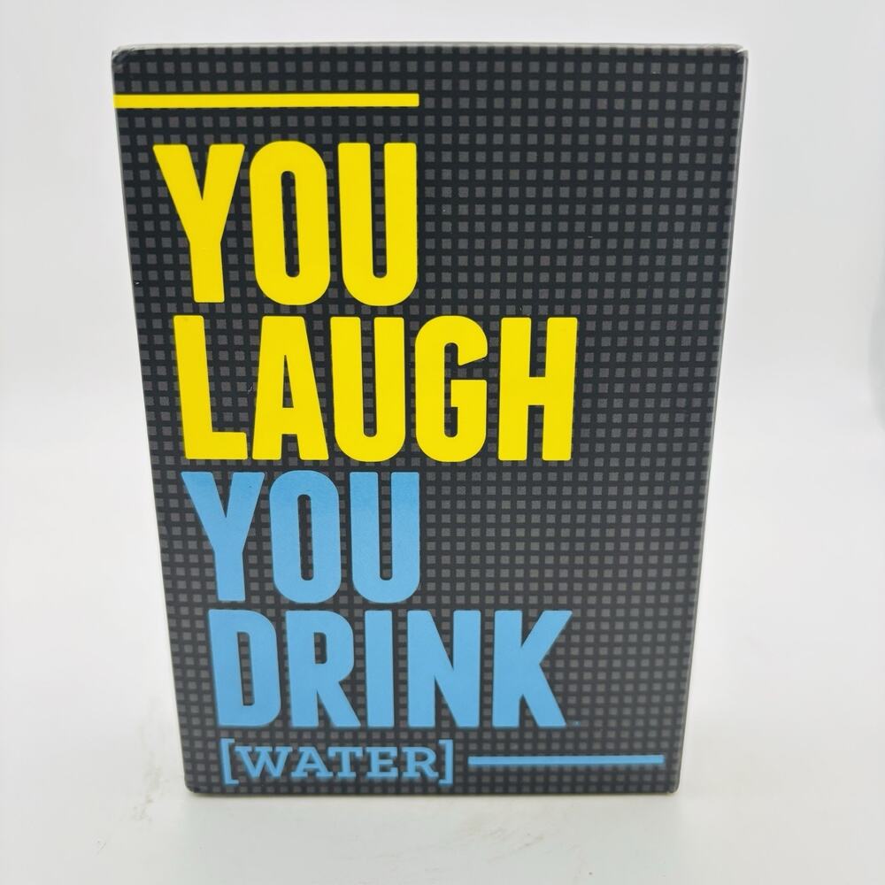You Laugh You Drink Card Game 150 Cards for Adult Party Pre Owned Complete.